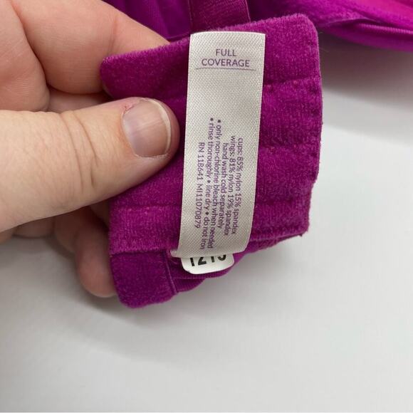 Cacique‎ Full Coverage Plum Colored Bra - Picture 5 of 8